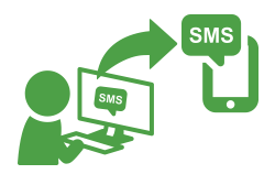 WEB管理画面送信からSMSを送信